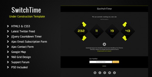 SwitchTime - Under Construction & Coming Soon